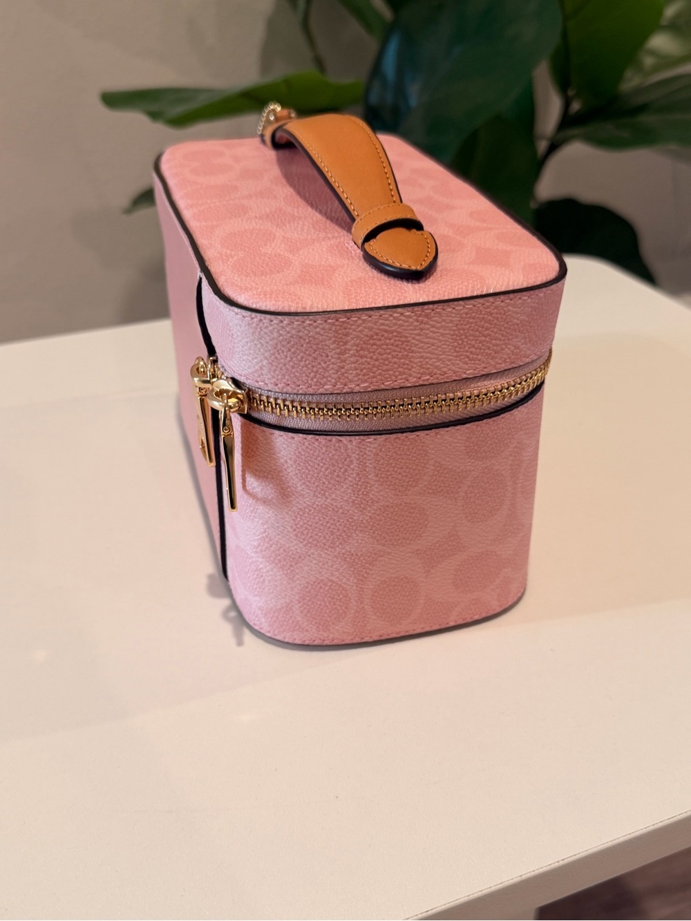 COACH Powder Pink Vanity Case BNWT - Picture 4 of 10